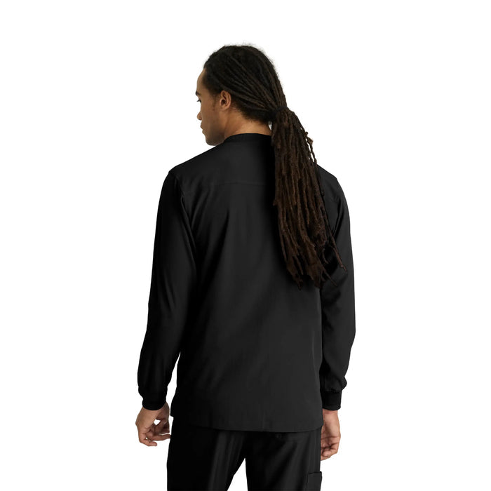 Oly - Round neck medical jacket - Men - Skechers SKECHERS
