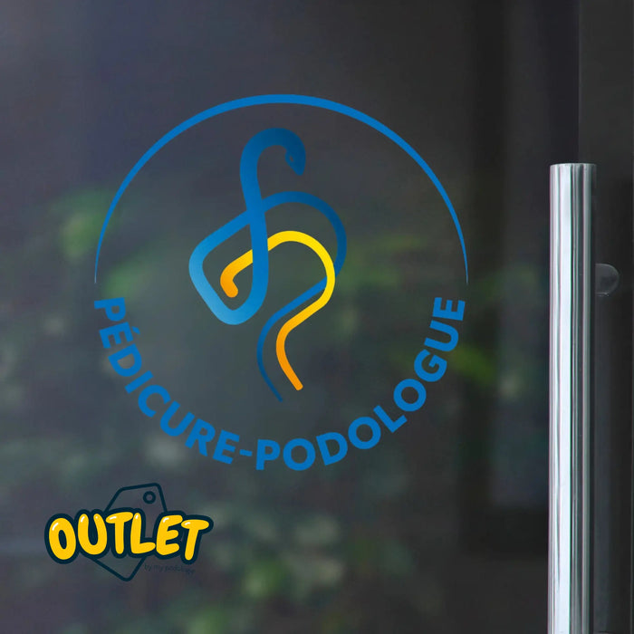 Window sticker Pedicure-Podologist ONPP - For your podiatry practice // Clearance My Podologie