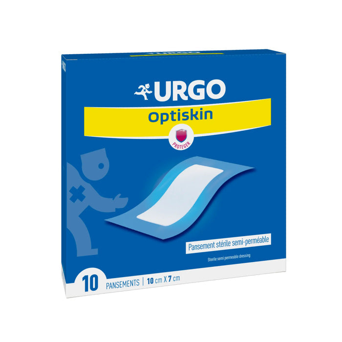 Optiskin - Sterile semi-permeable dressings - Urgo Urgo 10-cm-x-7-cm-box-of-10