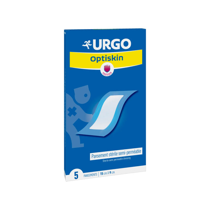 Optiskin - Sterile semi-permeable dressings - Urgo Urgo 15-cm-x-9-cm-box-of-5