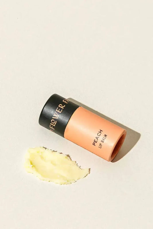 Peach Organic Lip Balm – 0.30oz | Good Flower Farm