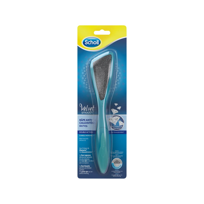 Pedicure Rasp - Double Action - Diamond Crystals - Scholl Scholl