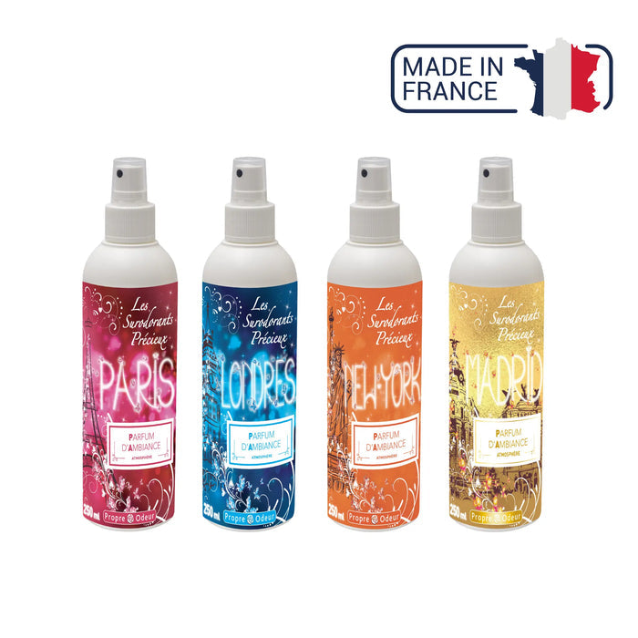Room fragrance Precious superodorant - 2 capacities / 4 scents - Sodel Propre Odeur