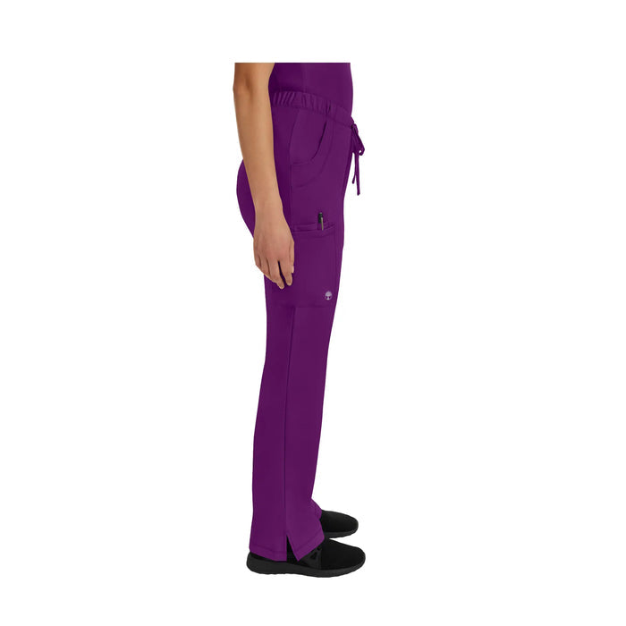 Rebecca - Women's Drawstring Flared Trousers - Healing Hands - Color 1 Healing Hands
