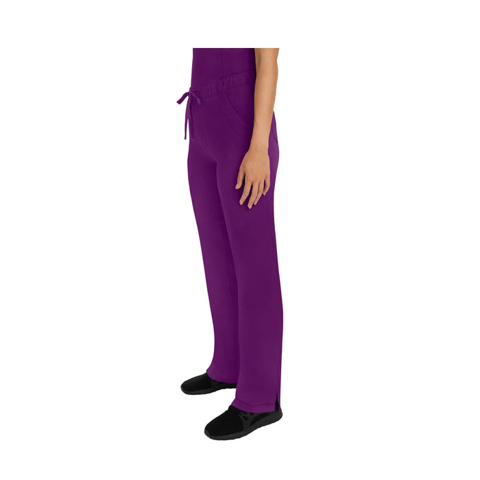 Rebecca - Women's Drawstring Flared Trousers - Healing Hands - Color 1 Healing Hands