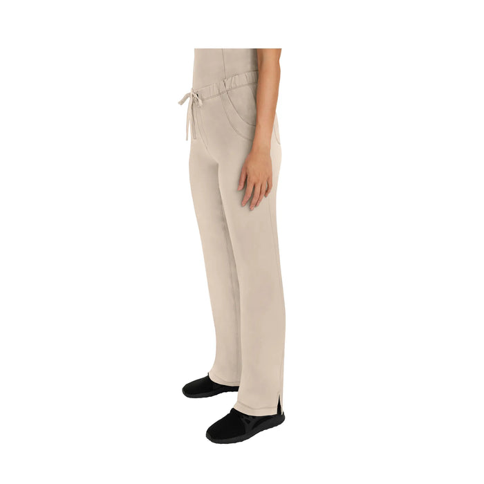 Rebecca - Women's Drawstring Flared Trousers - Healing Hands - Color 1 Healing Hands