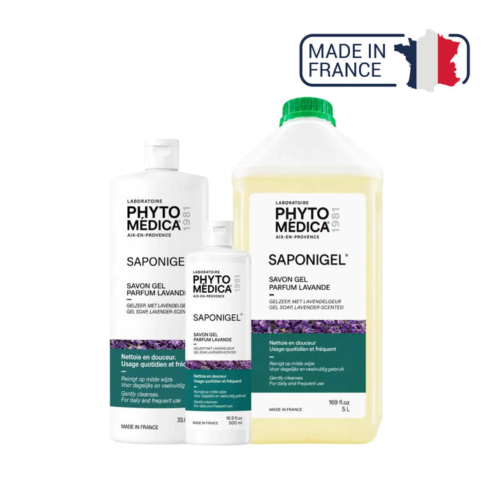 Saponigel® - Savon-gel liquide - 3 contenances - Phytomedica Laboratoires Phytomedica