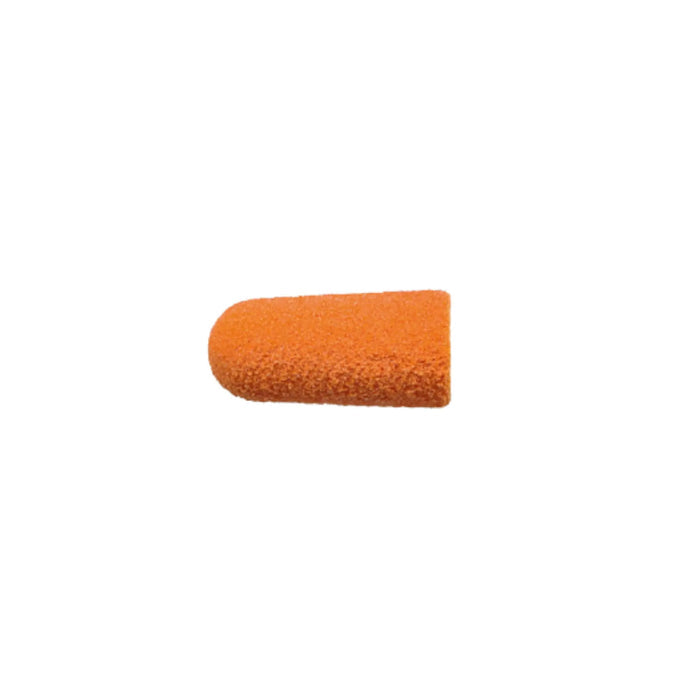 Orange Conical Caps SK-PODO X10 - Ø 5mm or 11mm - Fine, Medium or Coarse Grain - Lukas Podological Lukas Podological  Coarse-5
