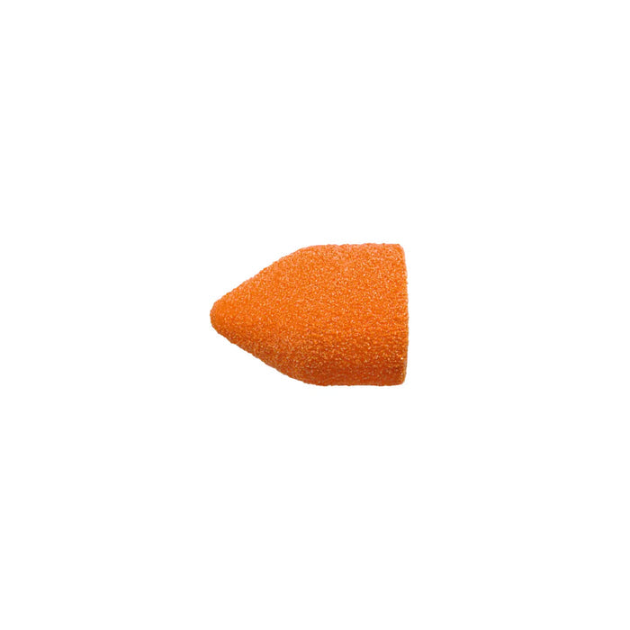 Orange Tip Caps SK-PODO X10 - Ø 5mm / 16mm - Fine, Medium or Coarse Grain - Lukas Podological Lukas Podological  Medium-7-mm