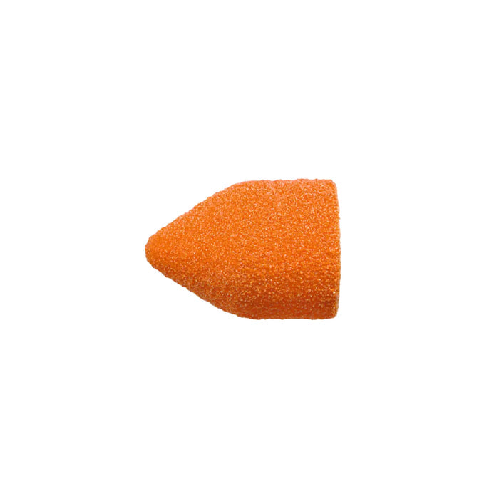 Orange Tip Caps SK-PODO X10 - Ø 5mm / 16mm - Fine, Medium or Coarse Grain - Lukas Podological Lukas Podological  Medium-10-mm