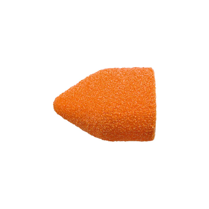 Orange Tip Caps SK-PODO X10 - Ø 5mm / 16mm - Fine, Medium or Coarse Grain - Lukas Podological Lukas Podological  Medium-13-mm