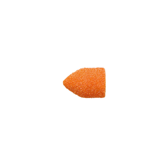 Orange Tip Caps SK-PODO X10 - Ø 5mm / 16mm - Fine, Medium or Coarse Grain - Lukas Podological Lukas Podological  Coarse-5-mm