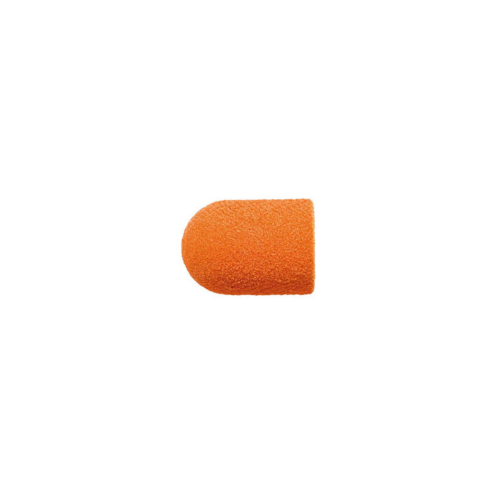 Orange Round Caps SK-PODO X10 - Ø 5mm / 16mm - Fine, Medium or Coarse Grain - Lukas Podological Lukas Podological  Fine-5