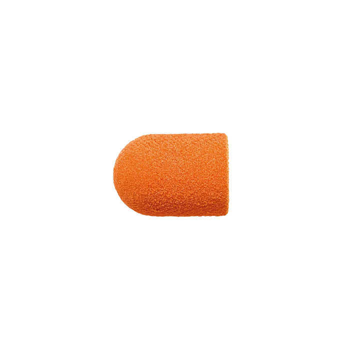 Orange Round Caps SK-PODO X10 - Ø 5mm / 16mm - Fine, Medium or Coarse Grain - Lukas Podological Lukas Podological  Fine-7