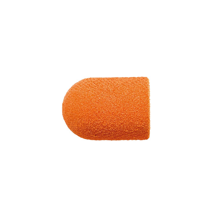 Orange Round Caps SK-PODO X10 - Ø 5mm / 16mm - Fine, Medium or Coarse Grain - Lukas Podological Lukas Podological  Fin-10