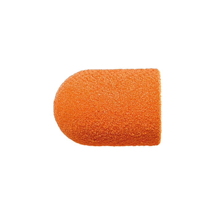 Orange Round Caps SK-PODO X10 - Ø 5mm / 16mm - Fine, Medium or Coarse Grain - Lukas Podological Lukas Podological  Fin-13