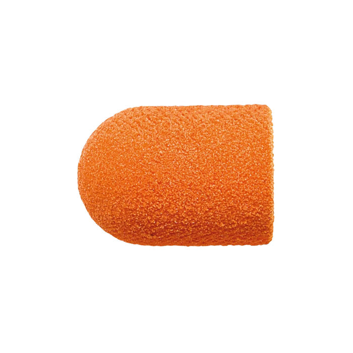 Orange Round Caps SK-PODO X10 - Ø 5mm / 16mm - Fine, Medium or Coarse Grain - Lukas Podological Lukas Podological  Fin-16