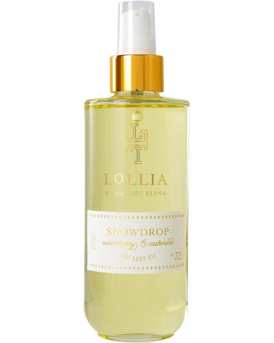 Snowdrop Dry Body Oil 6.8 oz
