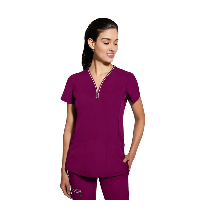 Sonia - Zipped V-neck tunic - Women - Healing Hands Healing Hands