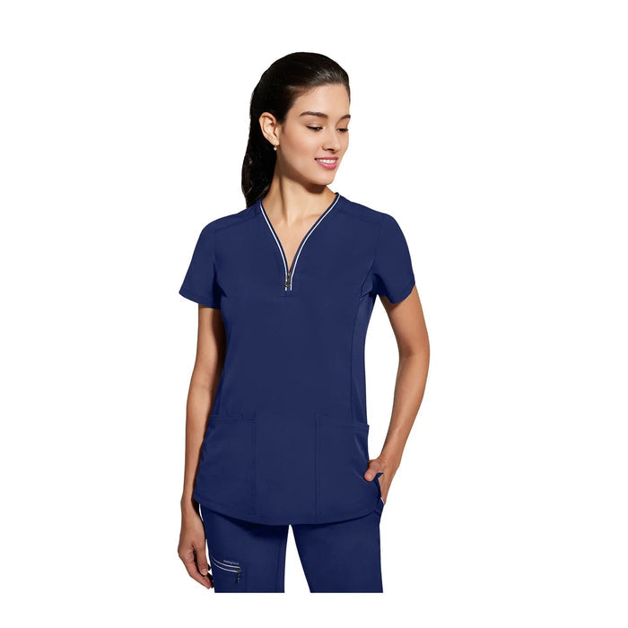 Sonia - Zipped V-neck tunic - Women - Healing Hands Healing Hands