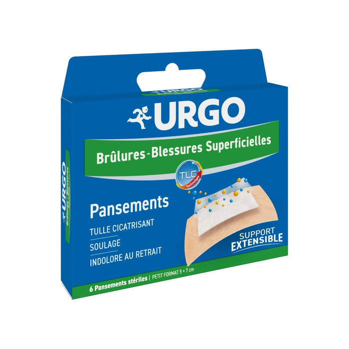 Stretch dressings - Burns-Wounds - Urgo Urgo 5x7-box-of-6