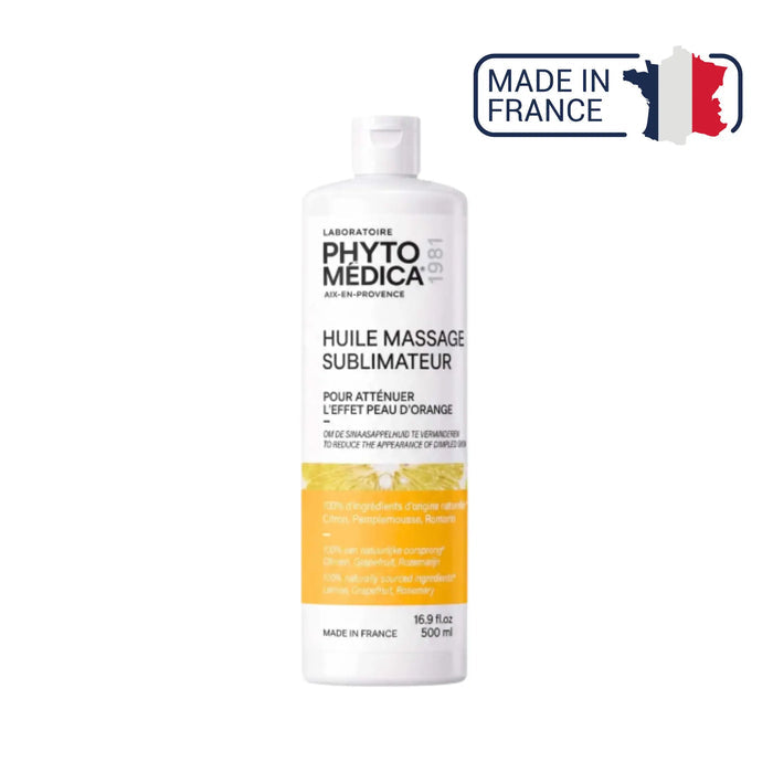 Huile fluide de Massage Sublimateur drainant - 500 ml - Phytomedica Laboratoires Phytomedica