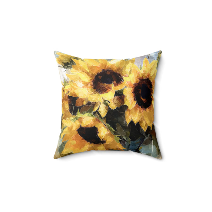 Sunflower Pillow
