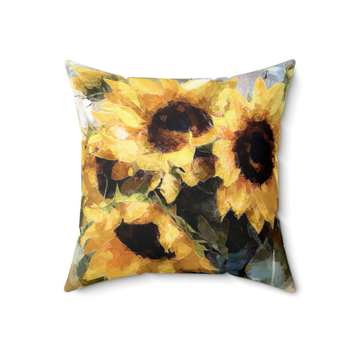 Sunflower Pillow