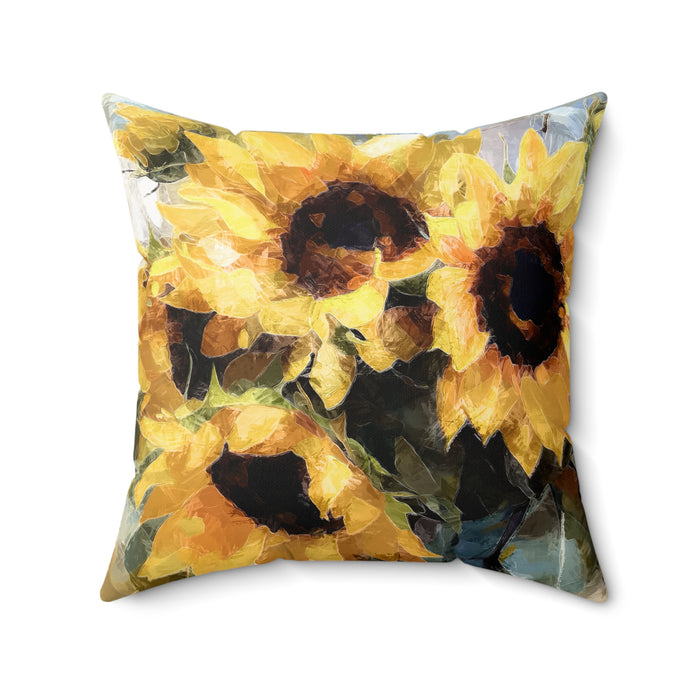 Sunflower Pillow