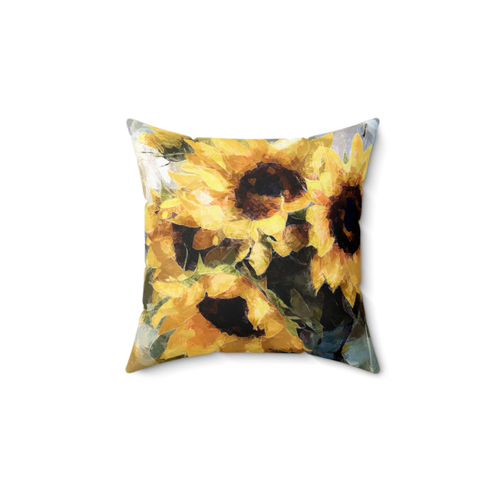 Sunflower Pillow