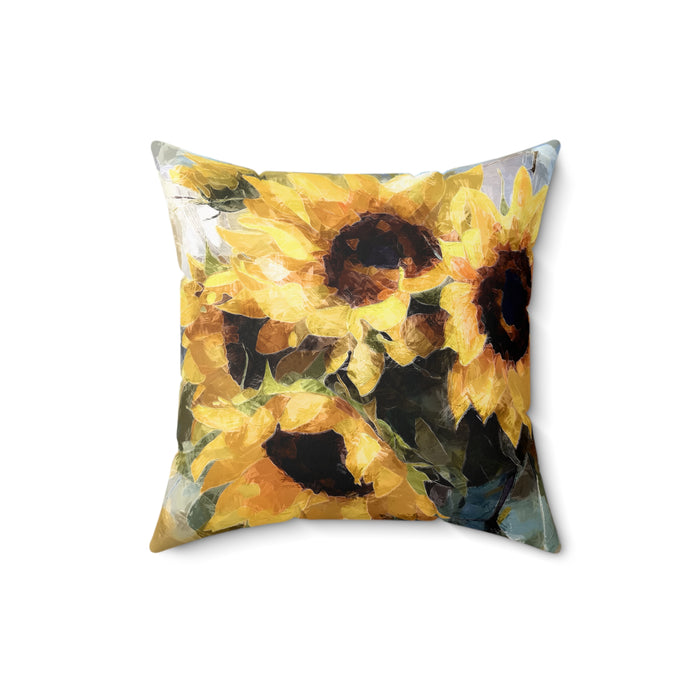 Sunflower Pillow