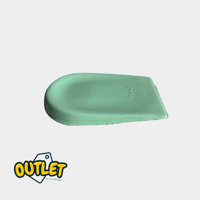 Talonnette en mousse latex avec léger rebord autour du talon - Lot de 20 // Fin de série My Podologie