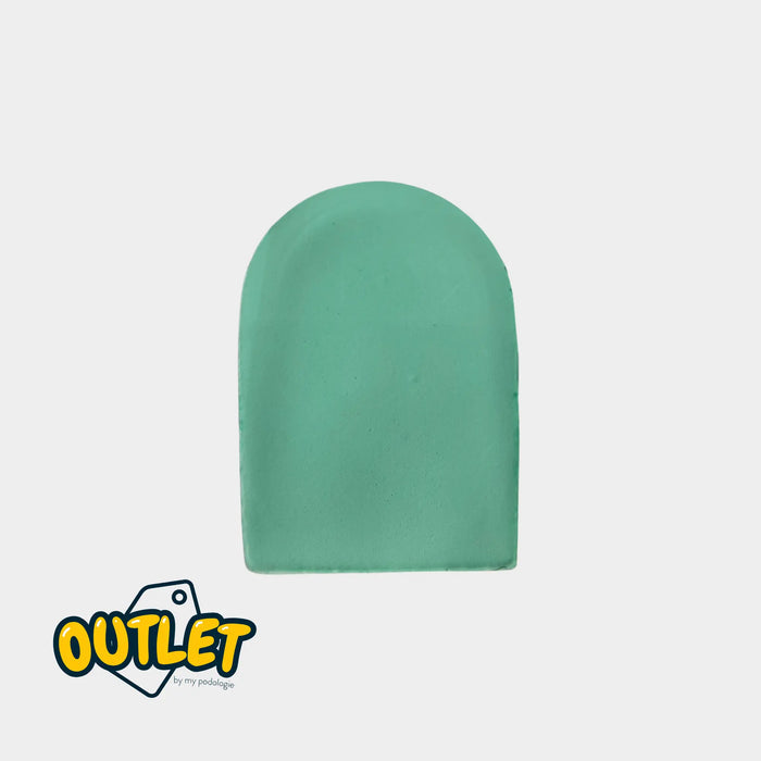 Talonnette en mousse latex avec léger rebord autour du talon - Lot de 20 // Fin de série My Podologie
