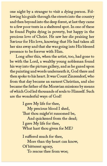 The Artist and the Gypsy Girl (KJV)