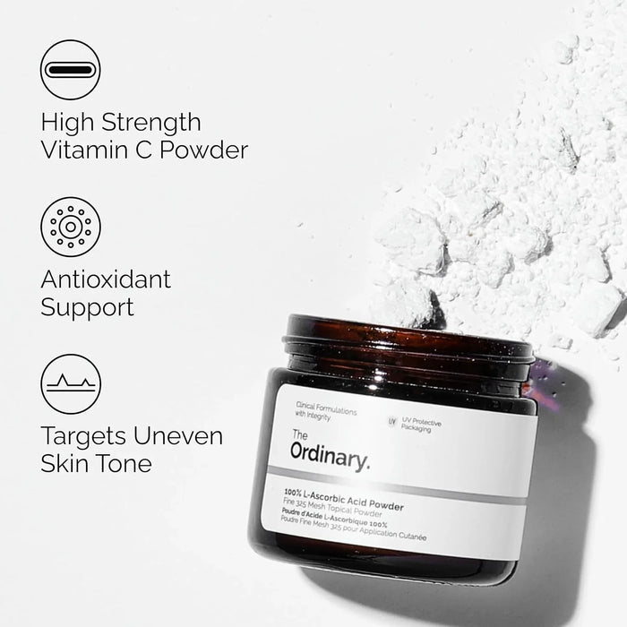 [The Ordinary] 100% L-Ascorbic Acid Powder 20g - Ballagrio