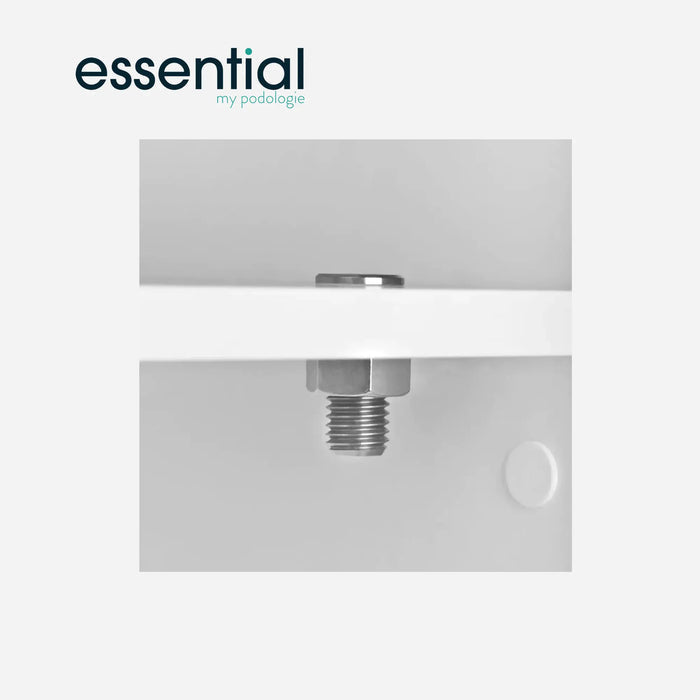 Tubular stainless steel magnifying lamp holder - Essential by My Podologie Essential