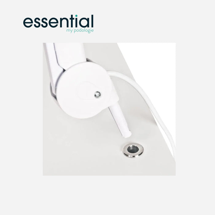 Tubular stainless steel magnifying lamp holder - Essential by My Podologie Essential