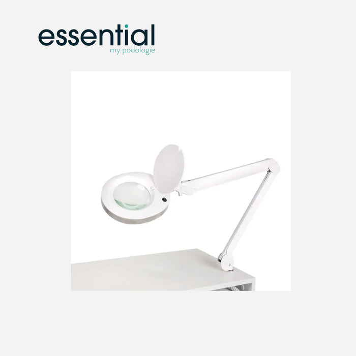 Tubular stainless steel magnifying lamp holder - Essential by My Podologie Essential