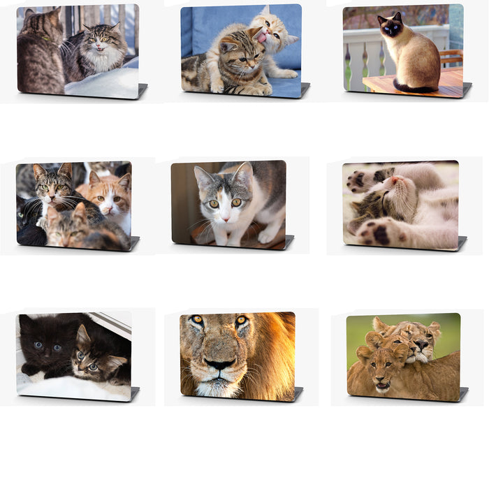 Two Kittens Vinyl Laptop Computer Skin Sticker Decal Wrap Macbook Various Sizes