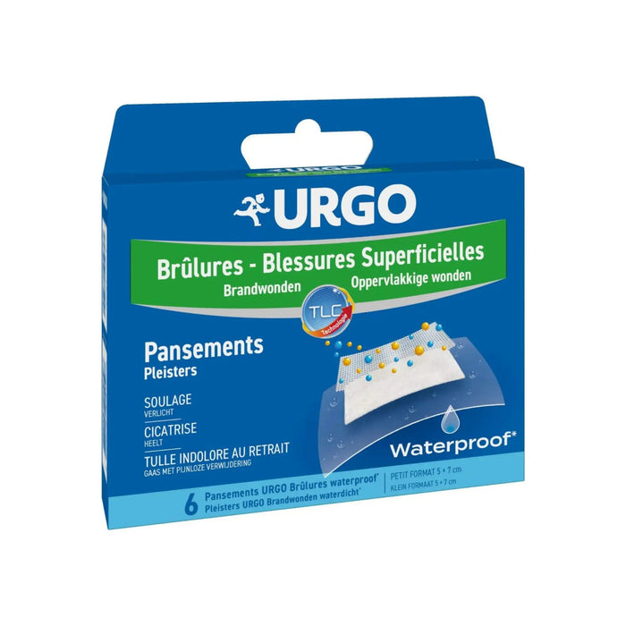 Waterproof dressings - Burns-Wounds - Urgo Urgo