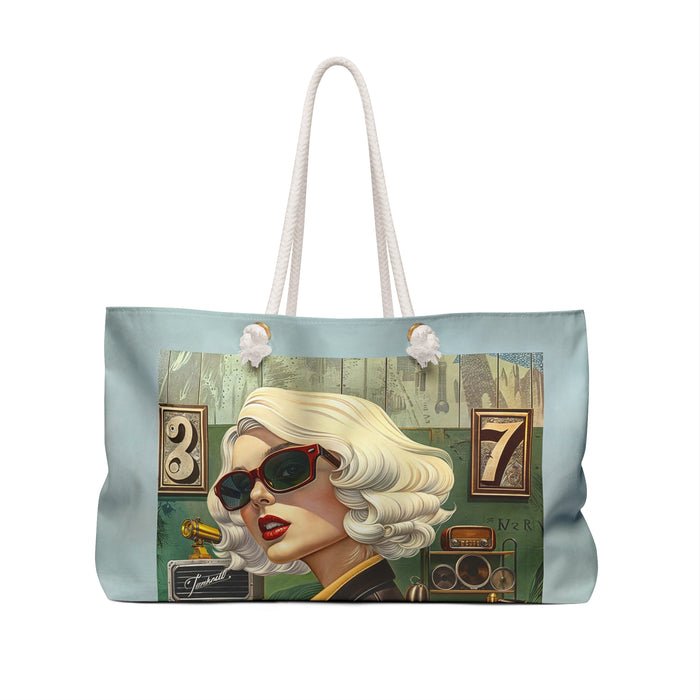 Weekender Tote Bag - Tool Time Blonde