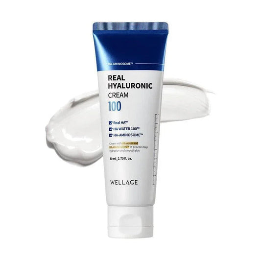 [WELLAGE] Real Hyaluronic 100 Cream 80ml - Ballagrio