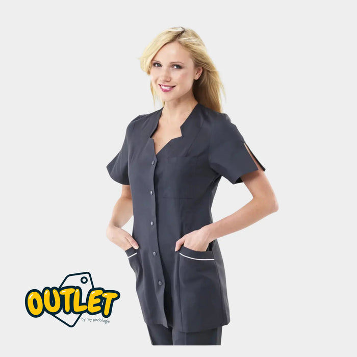 Women's blouse - Size XS - My Blouse // End of series My Podologie Monica - anthracite