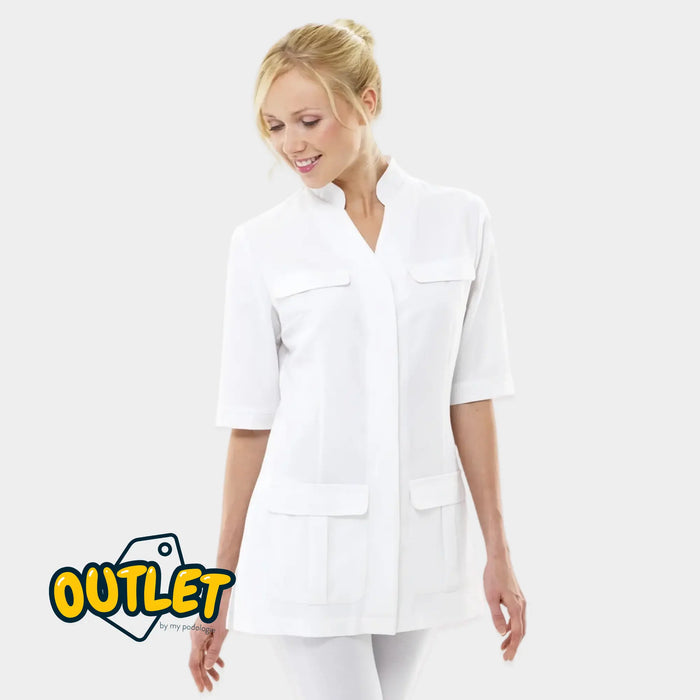 Women's blouse - Size XXL - My Blouse // End of series My Podologie Shana - white